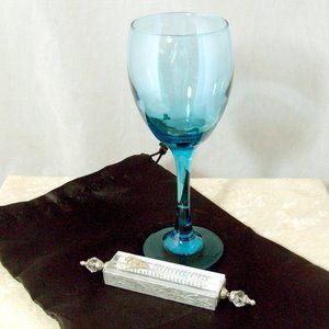 COPY - Jewish Wedding Glass with Keepsake Shards Mezuzah